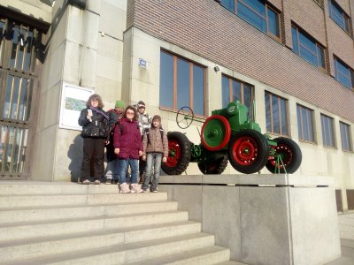 Také jsme navštívili Národní zemědělské muzeum v Praze