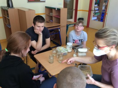 Jarní práce ve škole