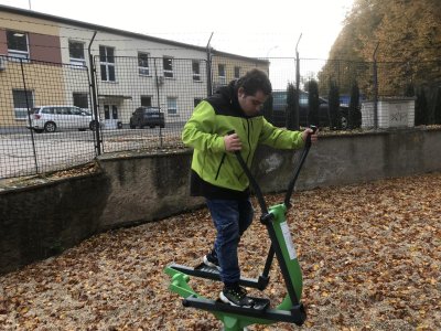cvičení venku