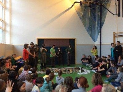 Den s lesní pedagogikou "Les a jeho obyvatelé".
