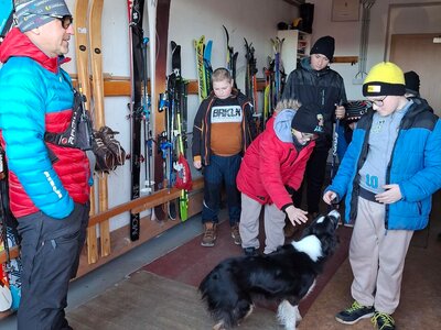 Na návštěvě u Horské služby.