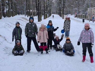 hurá napadl sníh...