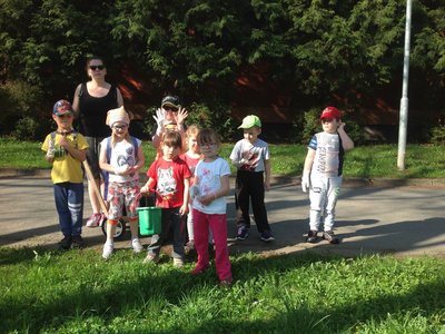 Úklid kolem Tyršova koupaliště - Den Země 20.4.2018