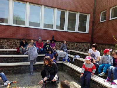 Opékání vuřtů a pálení čarodějnic se ŠD