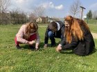 Čtení a počítání na školní zahradě