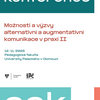 Nepřehlédnětě: Možnosti a výzvy alternativní a augmentativní komunikace v praxi