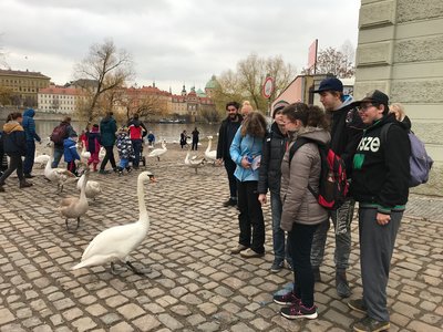 Na nábřeží Vltavy